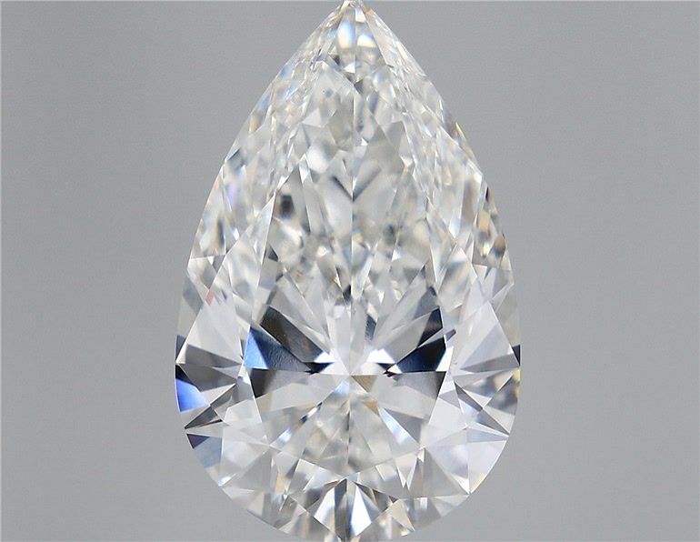 10.04 Carat Pear Shaped, Very Good Cut, F Color, VS1 Clarity, IGI Certified Lab Grown Diamond