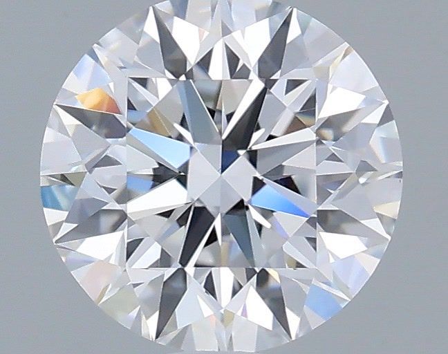 1.09 Carat Round Shaped, Excellent Cut, D Color, VVS2 Clarity, IGI Certified Lab Grown Diamond