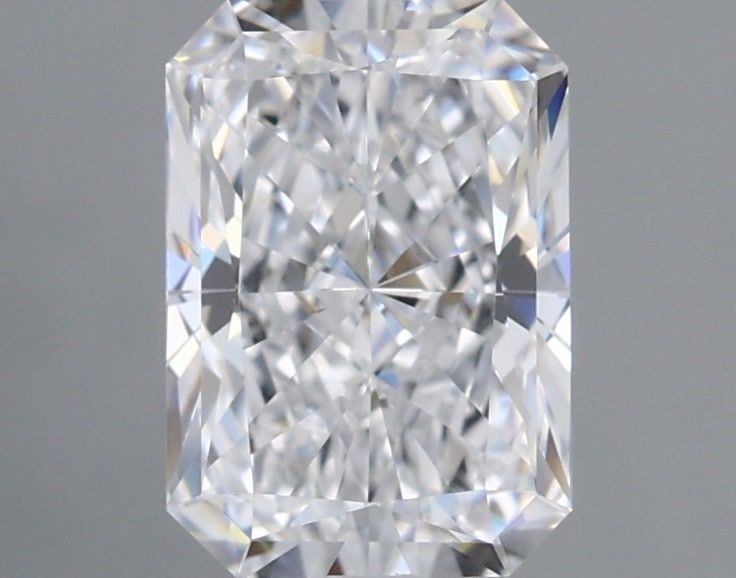 1.09 Carat Radiant Shaped, Ideal Cut, D Color, VVS1 Clarity, IGI Certified Lab Grown Diamond