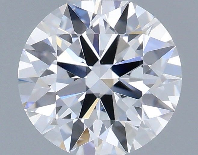 0.52 Carat Round Shaped, Ideal Cut, D Color, VS1 Clarity, IGI Certified Lab Grown Diamond