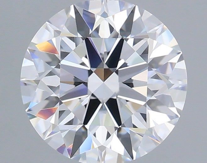 1.58 Carat Round Shaped, D Color, VVS2 Clarity, IGI Certified Lab Grown Diamond