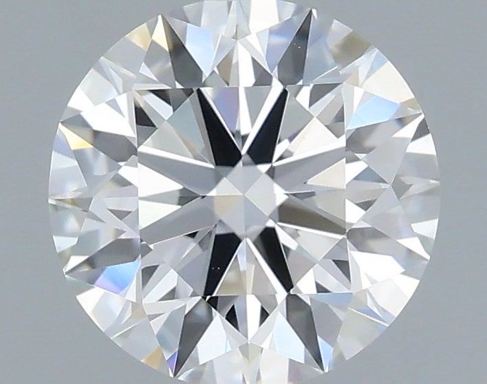 1.23 Carat Round Shaped, Ideal Cut, F Color, VS1 Clarity, IGI Certified Lab Grown Diamond