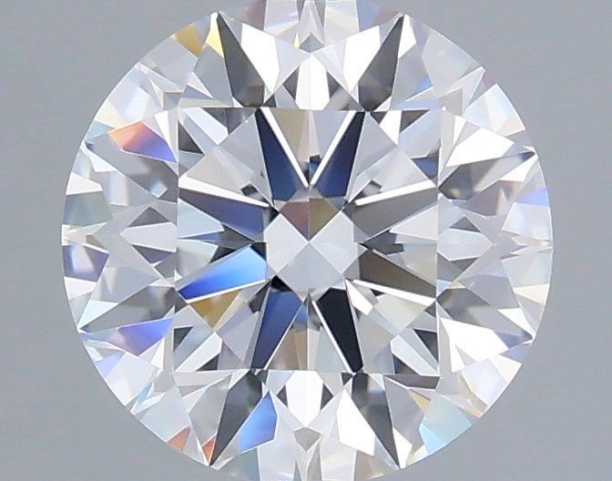 1.57 Carat Round Shaped, Ideal Cut, D Color, IF Clarity, IGI Certified Lab Grown Diamond