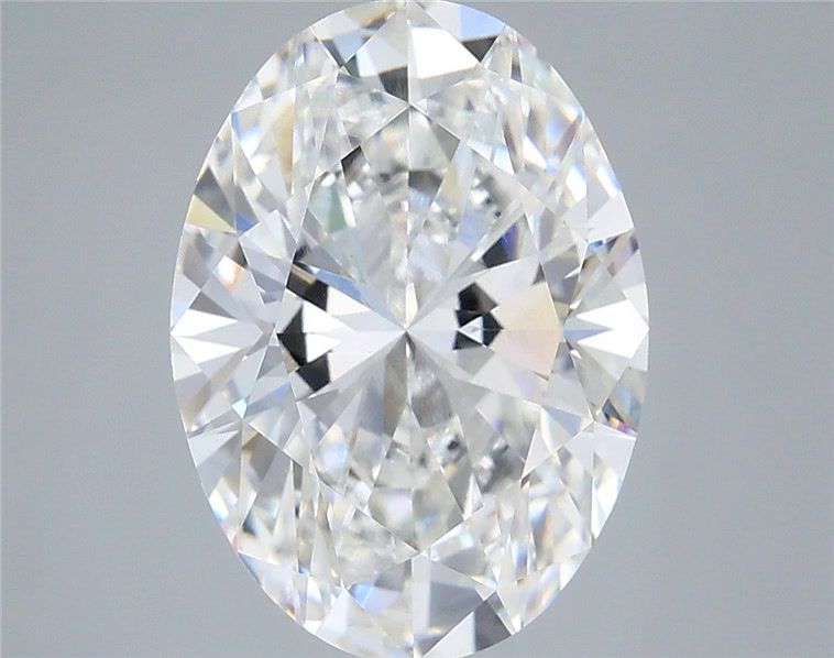 4.01 Carat Oval Shaped, Ideal Cut, E Color, VVS2 Clarity, IGI Certified Lab Grown Diamond