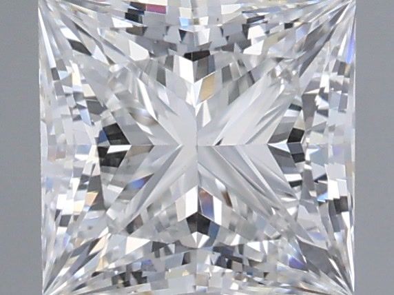 1.02 Carat Princess Shaped, Excellent Cut, E Color, VVS1 Clarity, IGI Certified Lab Grown Diamond