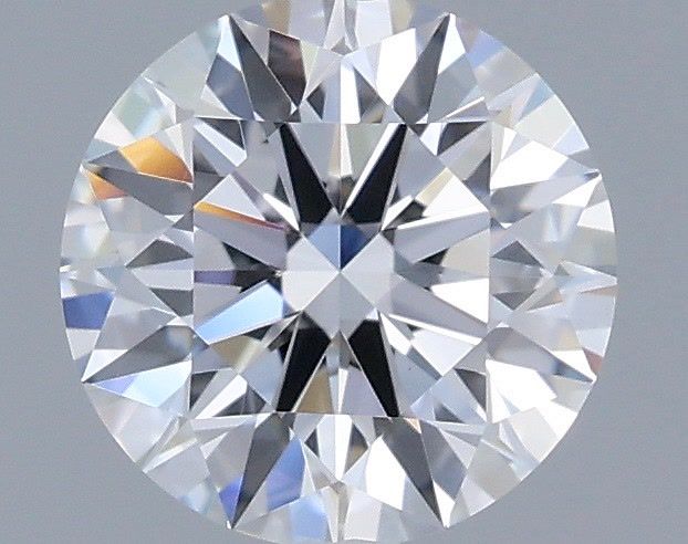1.07 Carat Round Shaped, Ideal Cut, D Color, VVS2 Clarity, IGI Certified Lab Grown Diamond