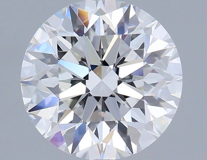 1.34 Carat Round Shaped, Excellent Cut, E Color, VS1 Clarity, IGI Certified Lab Grown Diamond