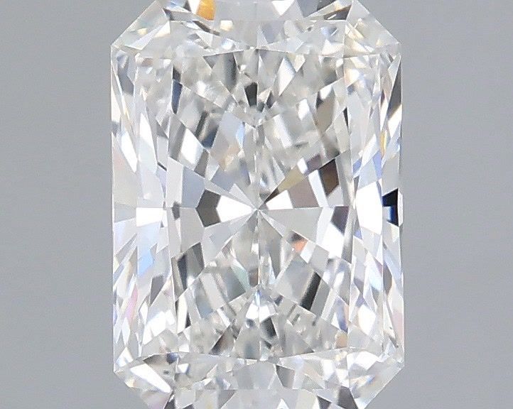 1.52 Carat Radiant Shaped, Very Good Cut, F Color, VS2 Clarity, IGI Certified Lab Grown Diamond
