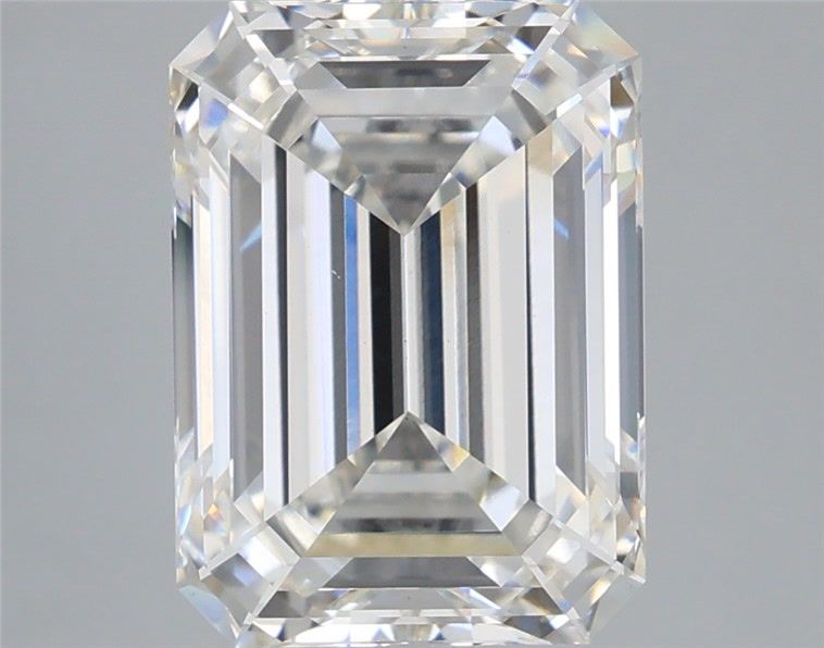 4.99 Carat Emerald Shaped, Ideal Cut, G Color, VS1 Clarity, IGI Certified Lab Grown Diamond