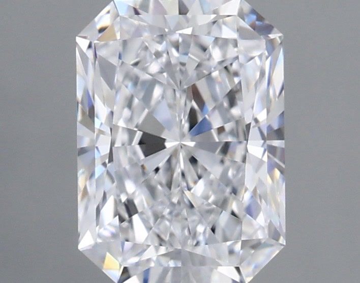 1.02 Carat Radiant Shaped, Ideal Cut, D Color, VVS1 Clarity, IGI Certified Lab Grown Diamond