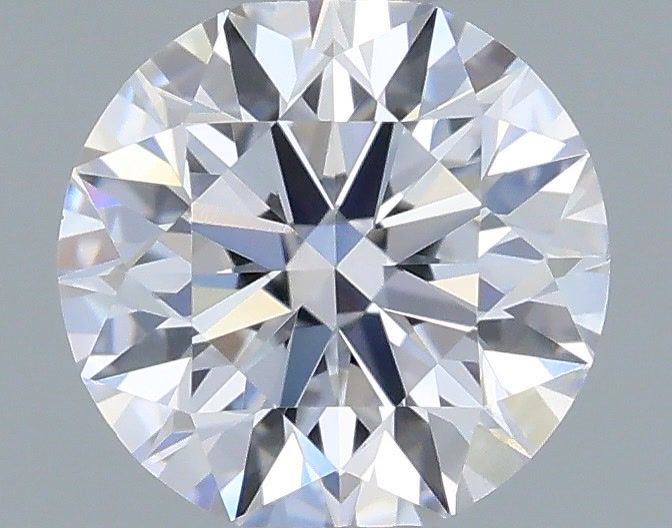 0.51 Carat Round Shaped, Ideal Cut, D Color, VS2 Clarity, IGI Certified Lab Grown Diamond