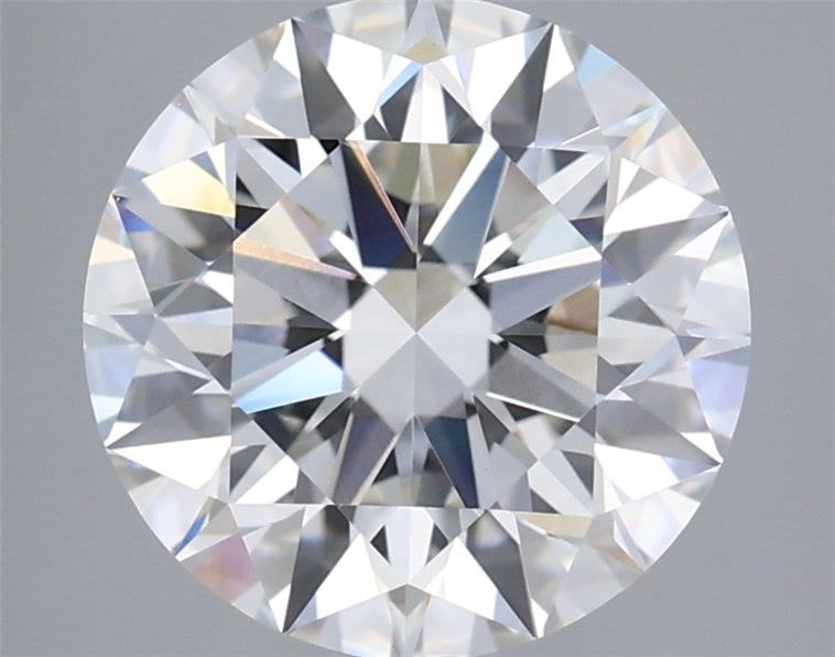 3.22 Carat Round Shaped, Ideal Cut, F Color, VVS2 Clarity, IGI Certified Lab Grown Diamond