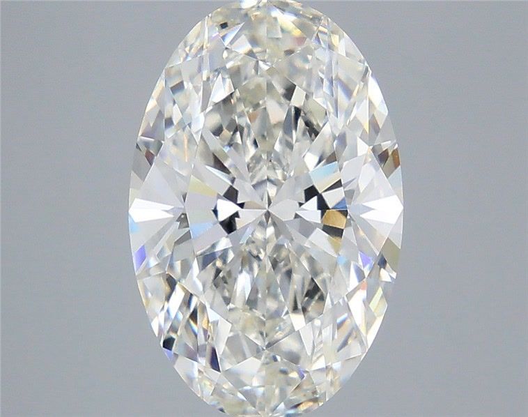 5.02 Carat Oval Shaped, Very Good Cut, G Color, VVS2 Clarity, IGI Certified Lab Grown Diamond