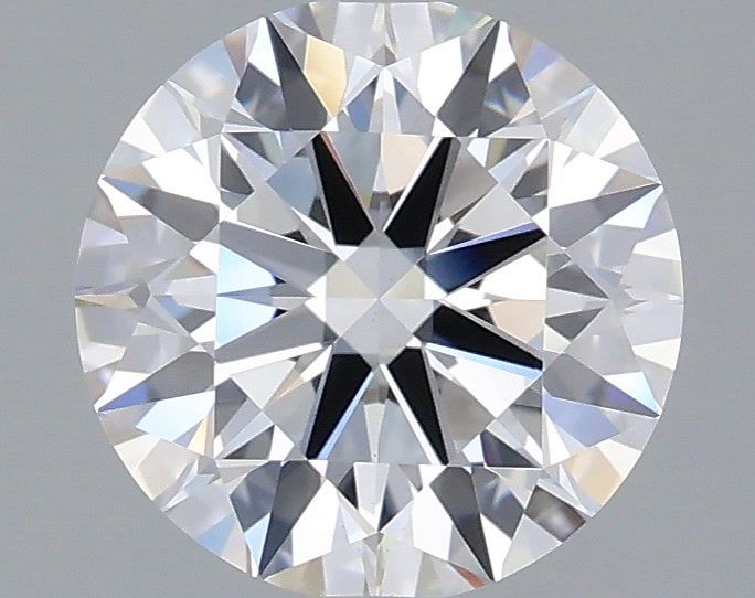 1.78 Carat Round Shaped, Ideal Cut, D Color, VVS2 Clarity, IGI Certified Lab Grown Diamond