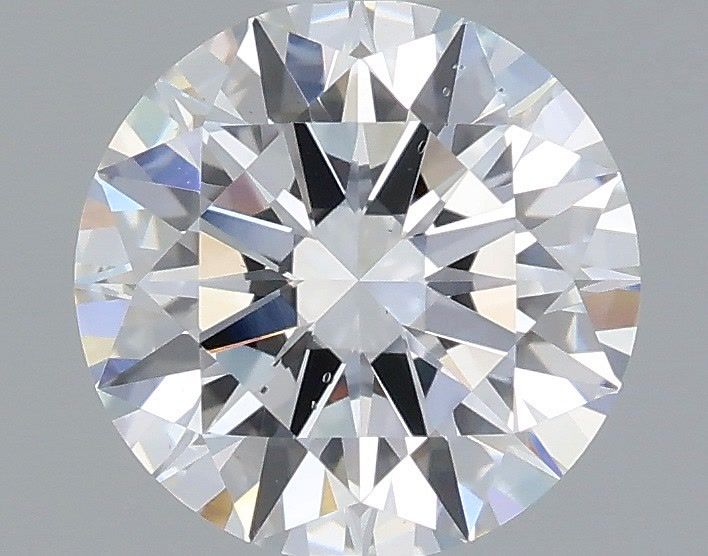 1.76 Carat Round Shaped, Ideal Cut, E Color, SI1 Clarity, IGI Certified Lab Grown Diamond