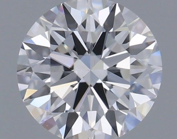 0.49 Carat Round Shaped, Ideal Cut, D Color, VVS2 Clarity, IGI Certified Lab Grown Diamond