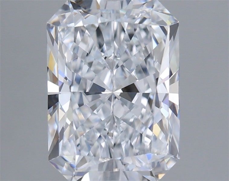 1.52 Carat Radiant Shaped, Ideal Cut, E Color, IF Clarity, IGI Certified Lab Grown Diamond