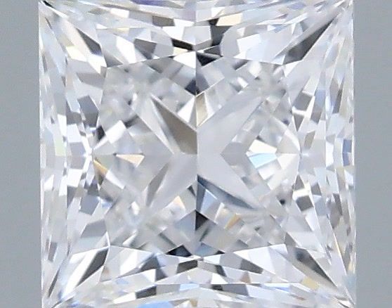 1.00 Carat Princess Shaped, Ideal Cut, D Color, VS1 Clarity, IGI Certified Lab Grown Diamond