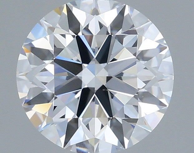 1.08 Carat Round Shaped, Ideal Cut, D Color, VVS2 Clarity, IGI Certified Lab Grown Diamond