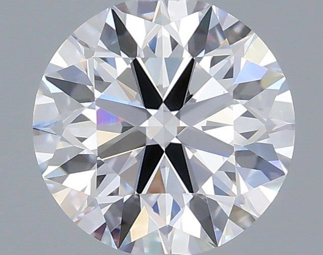 1.28 Carat Round Shaped, Ideal Cut, D Color, VVS2 Clarity, IGI Certified Lab Grown Diamond