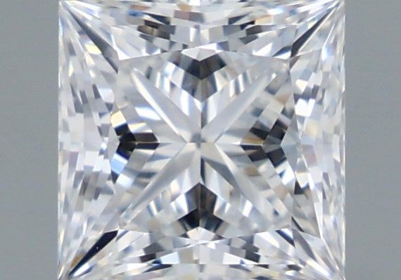 1.23 Carat Princess Shaped, Ideal Cut, E Color, VVS2 Clarity, IGI Certified Lab Grown Diamond