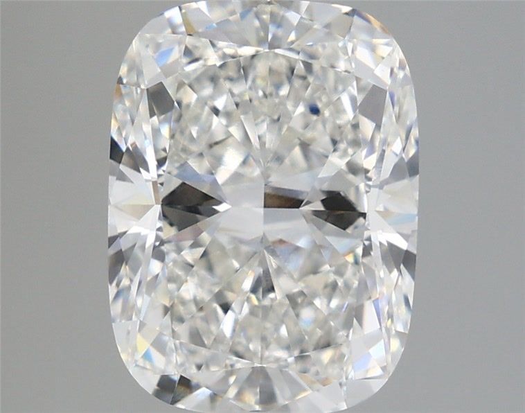 4.55 Carat Cushion Shaped, Very Good Cut, F Color, VVS2 Clarity, IGI Certified Lab Grown Diamond