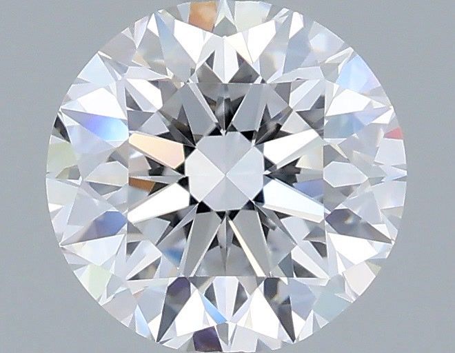 1.36 Carat Round Shaped, Excellent Cut, D Color, VVS2 Clarity, IGI Certified Lab Grown Diamond
