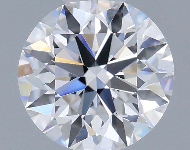 0.52 Carat Round Shaped, Excellent Cut, D Color, VS1 Clarity, IGI Certified Lab Grown Diamond