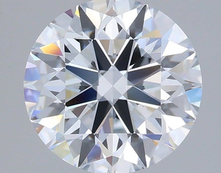 2.06 Carat Round Shaped, Excellent Cut, E Color, VVS2 Clarity, IGI Certified Lab Grown Diamond