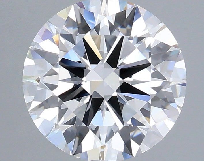 1.82 Carat Round Shaped, Ideal Cut, D Color, VVS2 Clarity, IGI Certified Lab Grown Diamond