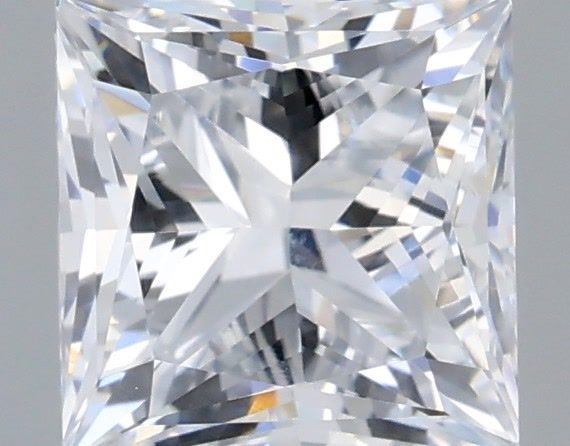 1.05 Carat Princess Shaped, Very Good Cut, D Color, VVS2 Clarity, IGI Certified Lab Grown Diamond