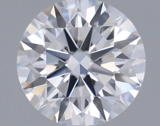 0.49 Carat Round Shaped, Ideal Cut, D Color, VVS2 Clarity, IGI Certified Lab Grown Diamond