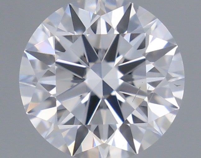 0.41 Carat Round Shaped, Ideal Cut, D Color, SI1 Clarity, IGI Certified Lab Grown Diamond