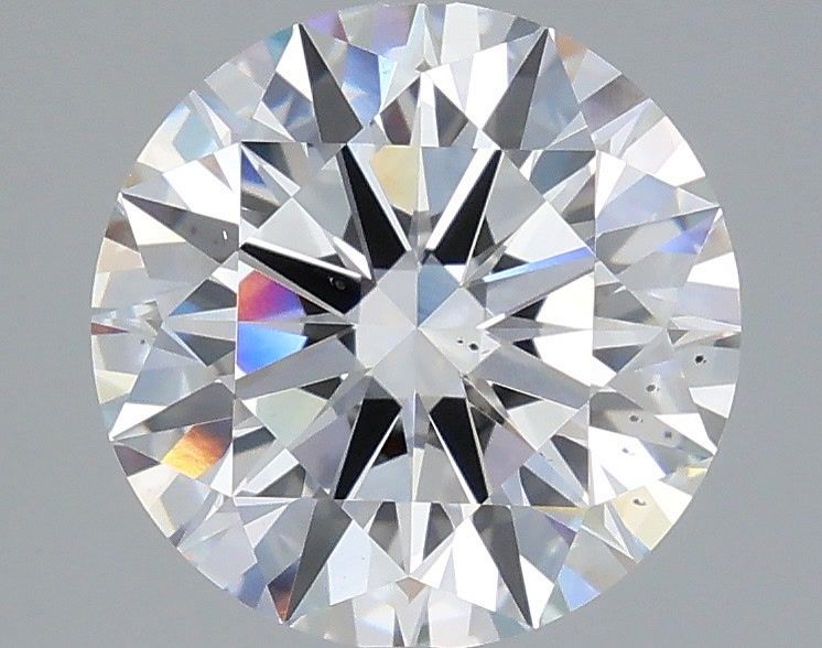 3.03 Carat Round Shaped, Ideal Cut, G Color, VS2 Clarity, IGI Certified Lab Grown Diamond