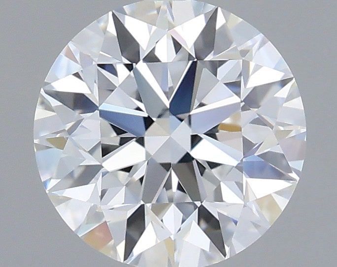 1.35 Carat Round Shaped, Excellent Cut, D Color, VVS2 Clarity, IGI Certified Lab Grown Diamond