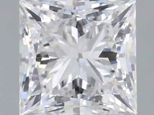 1.02 Carat Princess Shaped, Very Good Cut, D Color, VVS2 Clarity, IGI Certified Lab Grown Diamond