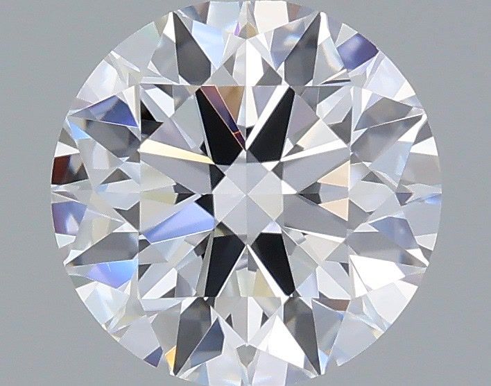 1.17 Carat Round Shaped, Ideal Cut, D Color, VVS2 Clarity, IGI Certified Lab Grown Diamond