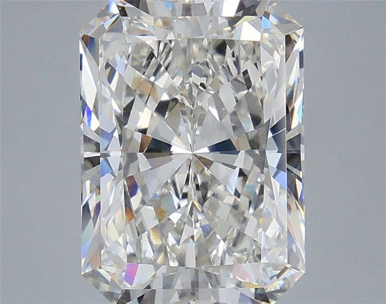 5.07 Carat Radiant Shaped, Ideal Cut, G Color, VVS2 Clarity, IGI Certified Lab Grown Diamond