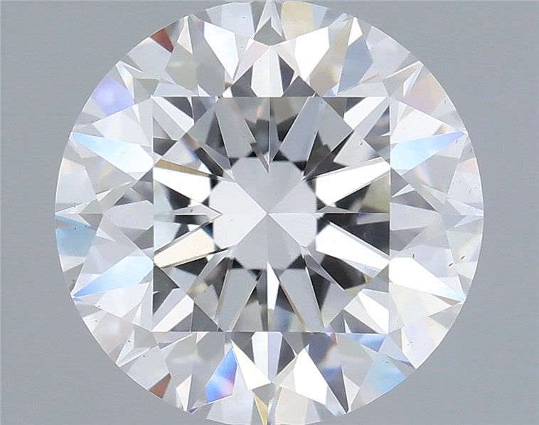 2.08 Carat Round Shaped, Excellent Cut, F Color, VS1 Clarity, IGI Certified Lab Grown Diamond