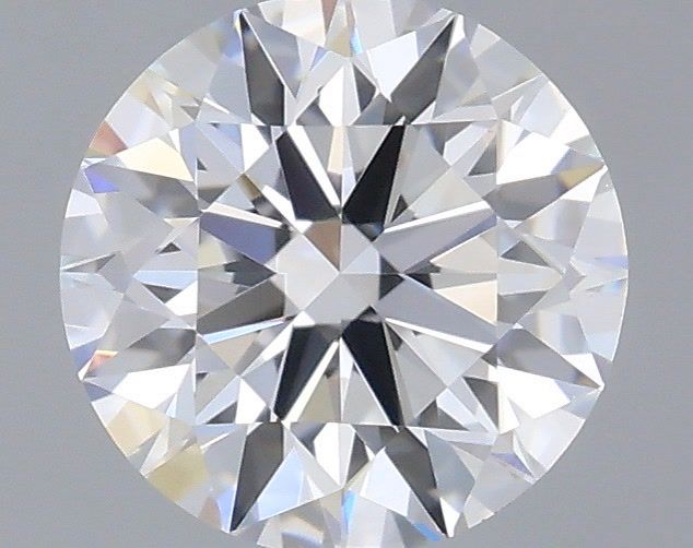 0.53 Carat Round Shaped, Ideal Cut, D Color, IF Clarity, IGI Certified Lab Grown Diamond