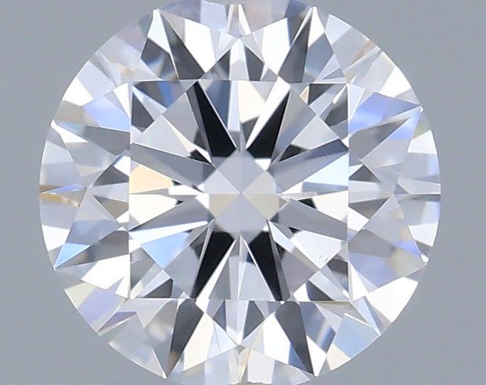 0.51 Carat Round Shaped, Ideal Cut, D Color, VS2 Clarity, IGI Certified Lab Grown Diamond