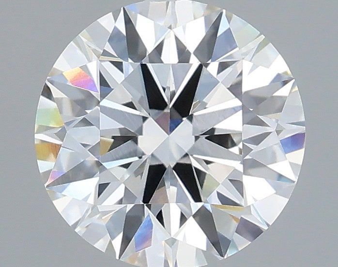 2.07 Carat Round Shaped, Ideal Cut, F Color, VVS2 Clarity, IGI Certified Lab Grown Diamond
