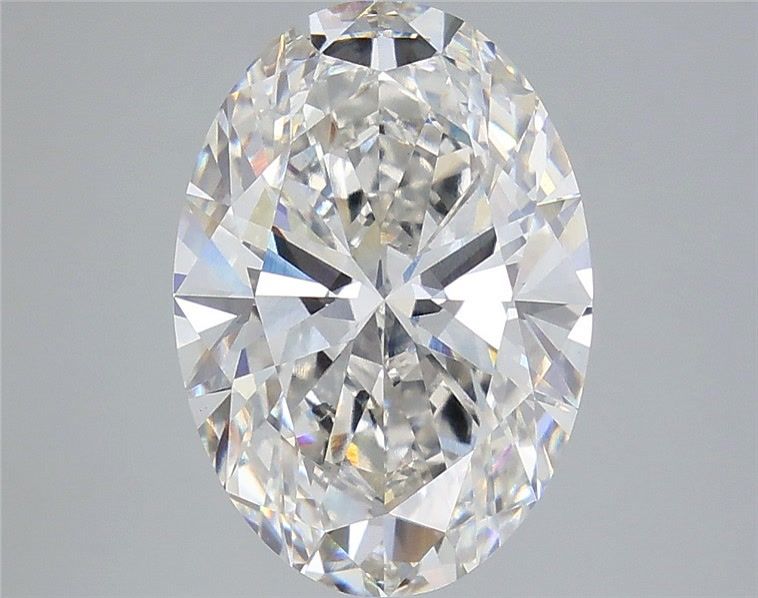 5.34 Carat Oval Shaped, Ideal Cut, G Color, VS1 Clarity, IGI Certified Lab Grown Diamond