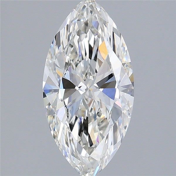 1.52 Carat Marquise Shaped, Ideal Cut, G Color, VVS2 Clarity, IGI Certified Lab Grown Diamond