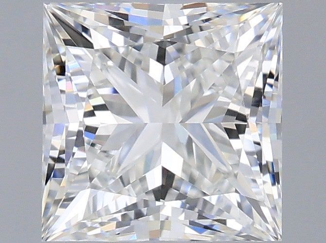 1.01 Carat Princess Shaped, Very Good Cut, E Color, VVS2 Clarity, IGI Certified Lab Grown Diamond