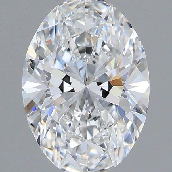 1.37 Carat Oval Shaped, Very Good Cut, D Color, VVS2 Clarity, IGI Certified Lab Grown Diamond