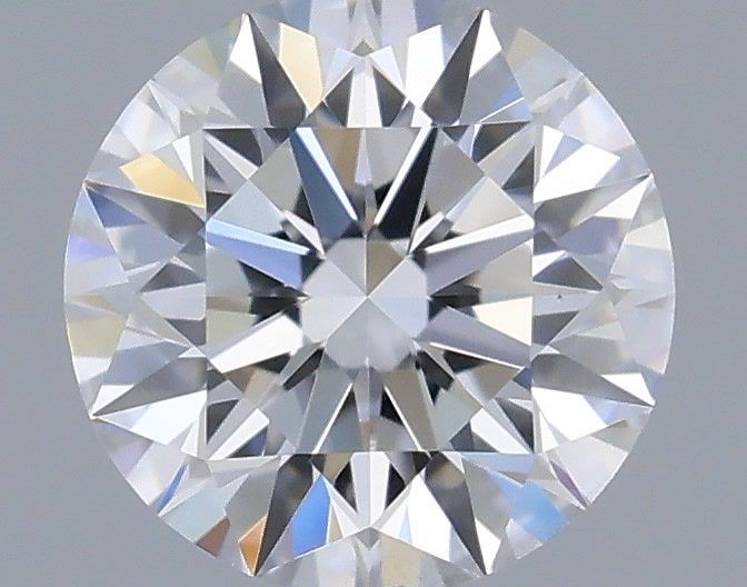 0.33 Carat Round Shaped, Ideal Cut, D Color, VS1 Clarity, IGI Certified Lab Grown Diamond