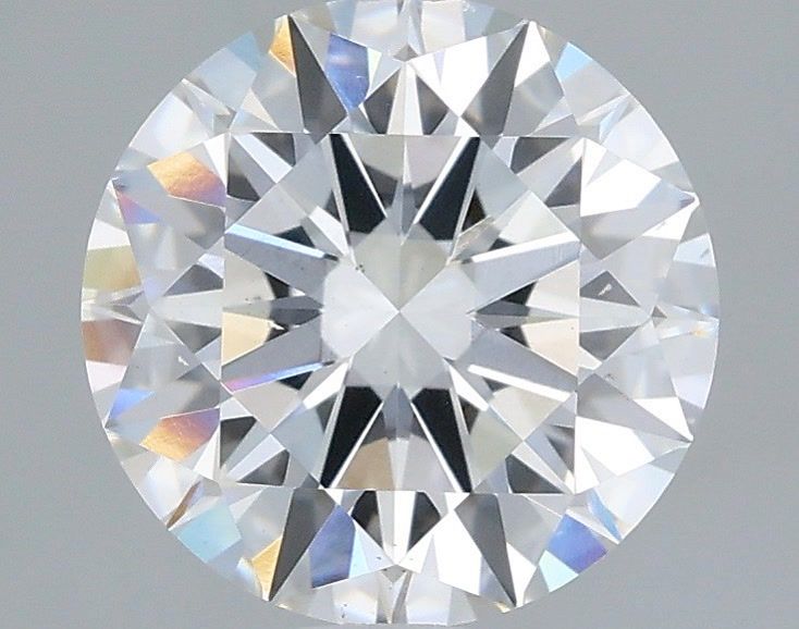 2.05 Carat Round Shaped, Excellent Cut, E Color, VS2 Clarity, IGI Certified Lab Grown Diamond