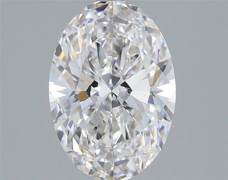 2.05 Carat Oval Shaped, Ideal Cut, F Color, VS1 Clarity, IGI Certified Lab Grown Diamond