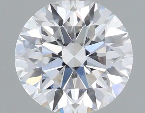 0.52 Carat Round Shaped, Ideal Cut, D Color, VS2 Clarity, IGI Certified Lab Grown Diamond